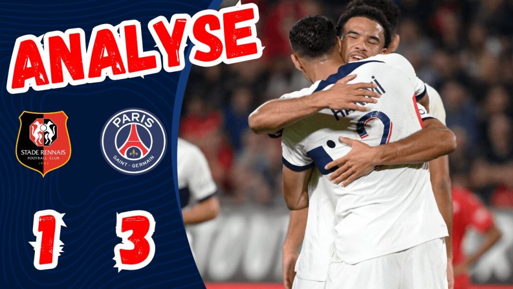 Vidéo Rennes/PSG - Placement, Hakimi, Zaïre-Emery : analyse du 2e but