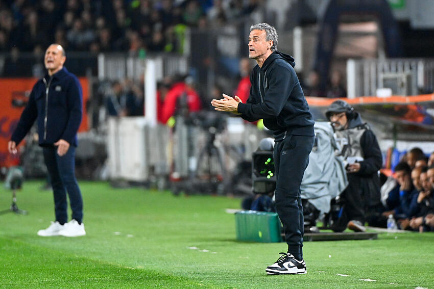 Montpellier/PSG - Luis Enrique est heureux et explique un point tactique