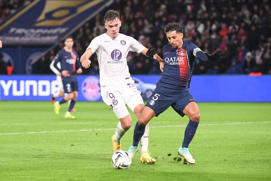 PSG/Toulouse - Marquinhos évoque le trophée, les mouvements, Hakimi et la défense