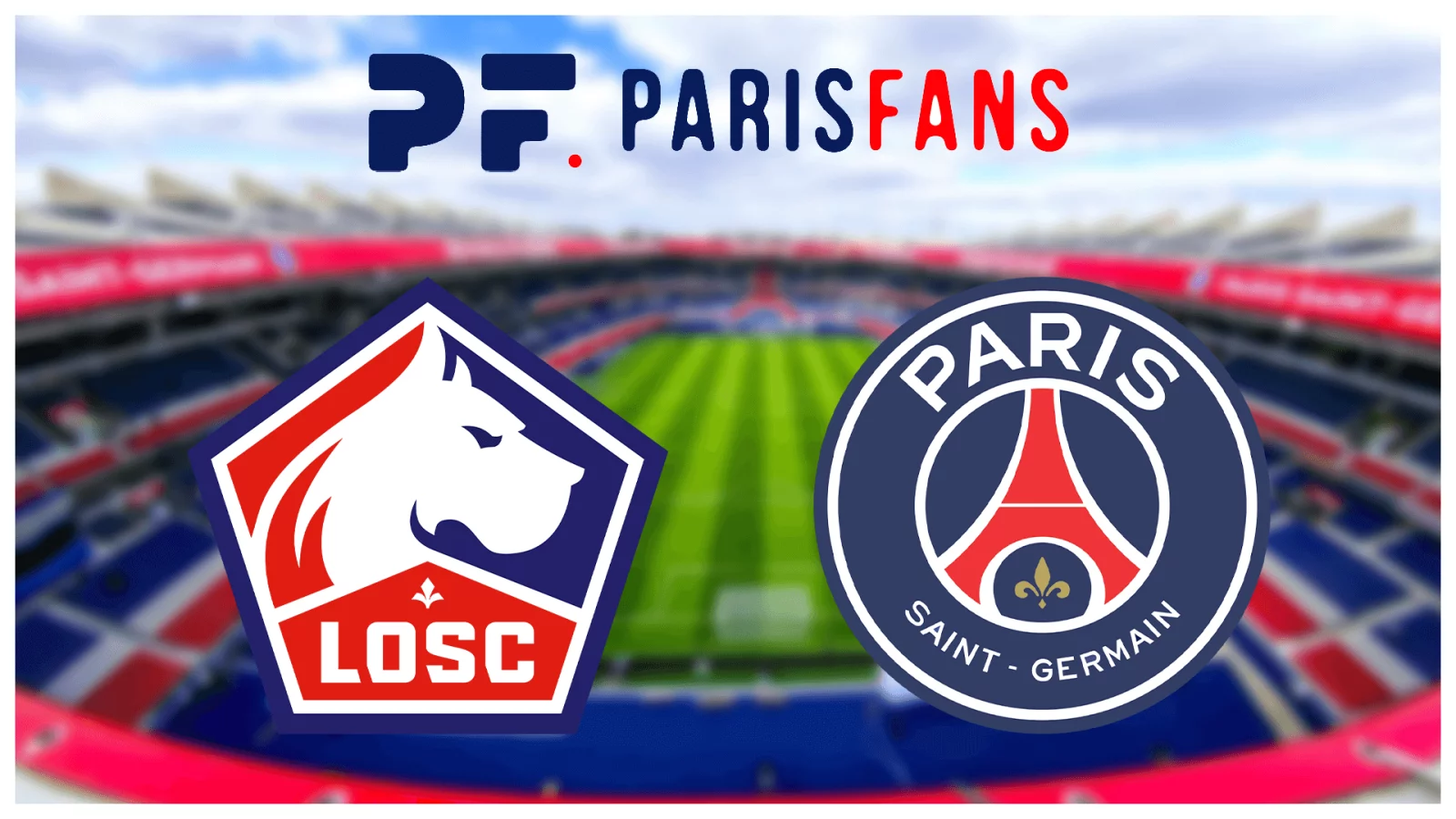 Lille/PSG - Le groupe lillois