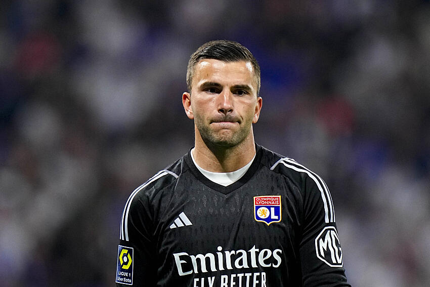 Anthony Lopes gardien OL PSG/Lyon