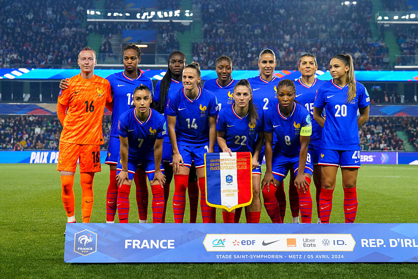 Féminines - 7 joueuses du PSG avec les Bleues pour les matchs contre l'Angleterre