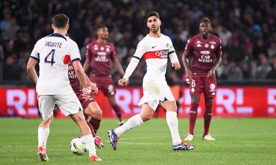 Metz/PSG - Asensio élu meilleur joueur par les supporters