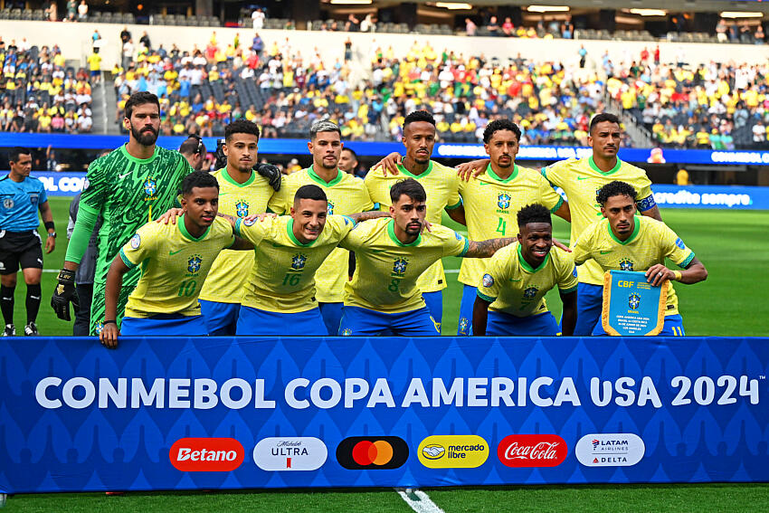 Brésil/Colombie - Les équipes officielles :