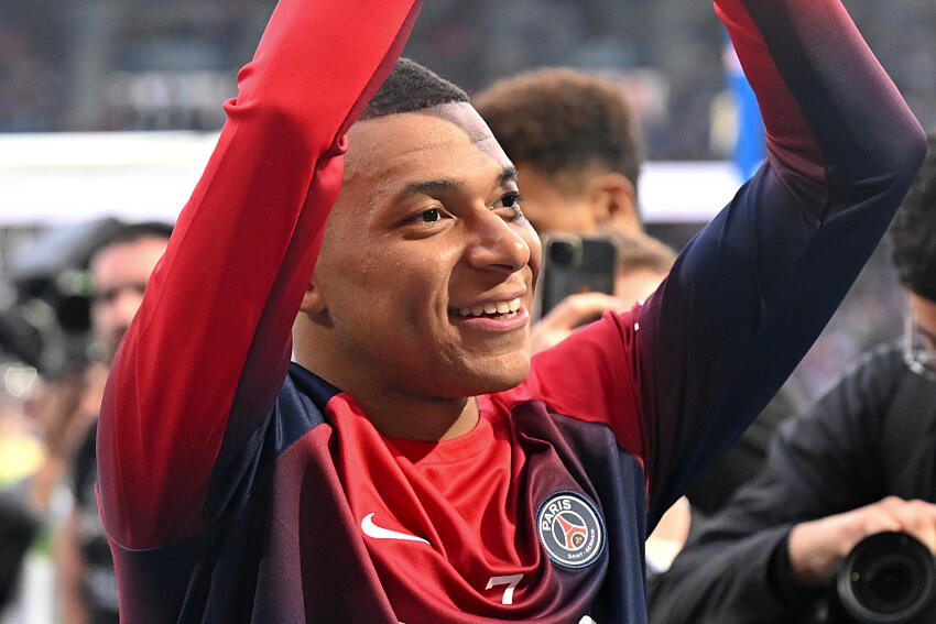 Hommage Mbappé dernier match Parc des Princes