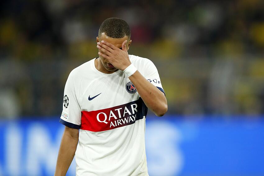 Mbappe Dortmund/PSG Ligue des Champions