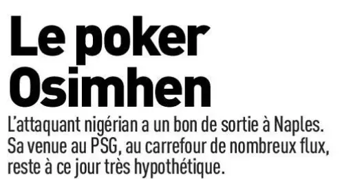 Poker Osimhen