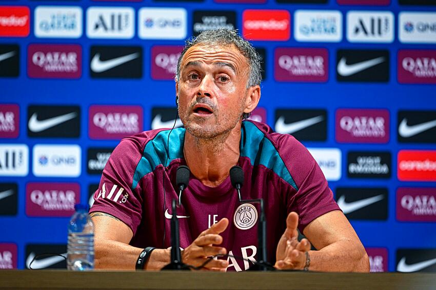 PSG/Rennes - Luis Enrique en conf : gestion physique, Neves, adaptation et jeu