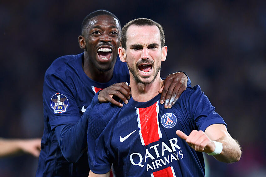 Fabian Ruiz + Dembélé but PSG/Brest