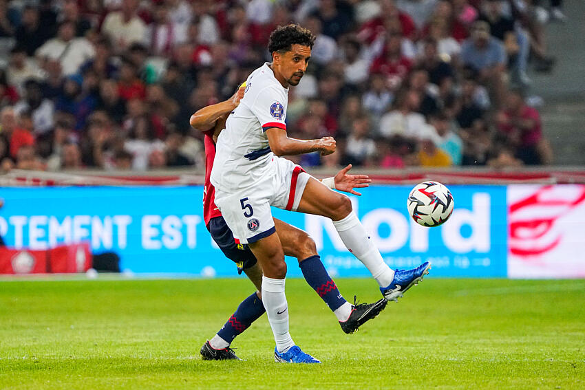 Lille/PSG - Marquinhos "Avec des matchs comme ça on peut aller chercher des belles choses."