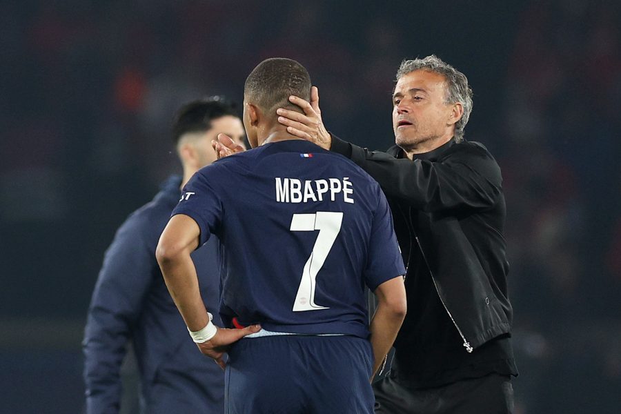 Luis Enrique se livre à propos de Kylian Mbappé