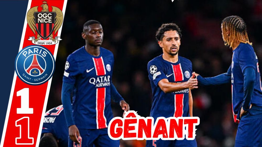 Vidéo Nice/PSG - Kolo Muani, c'est fini ? Zaïre-Emery, Ruiz, le jeu...Débrief !