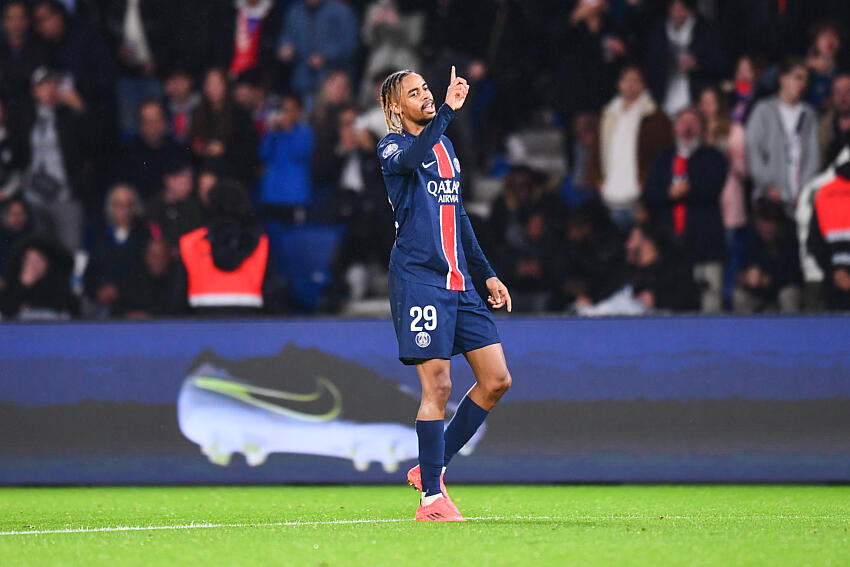 PSG/Strasbourg - Barcola élu meilleur joueur parisien