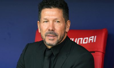 PSG/Atlético de Madrid - Diego Simeone en conf :