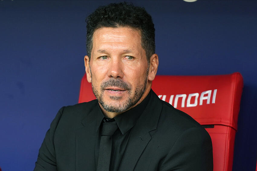 PSG/Atlético de Madrid - Diego Simeone en conf :