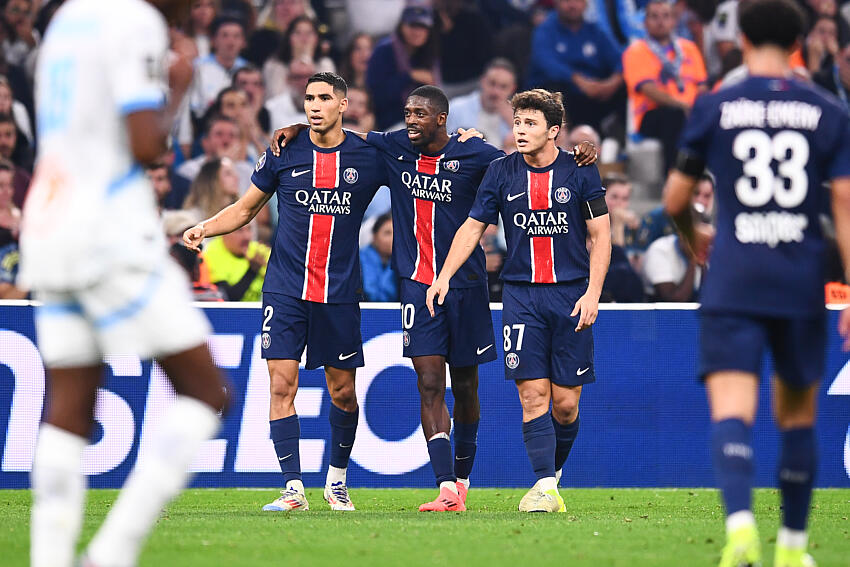 OM/PSG - Les notes des Parisiens : les Parisiens impériaux, Barcola mitigé