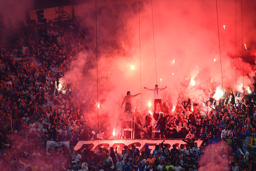 Supporters de l'OM vs PSG