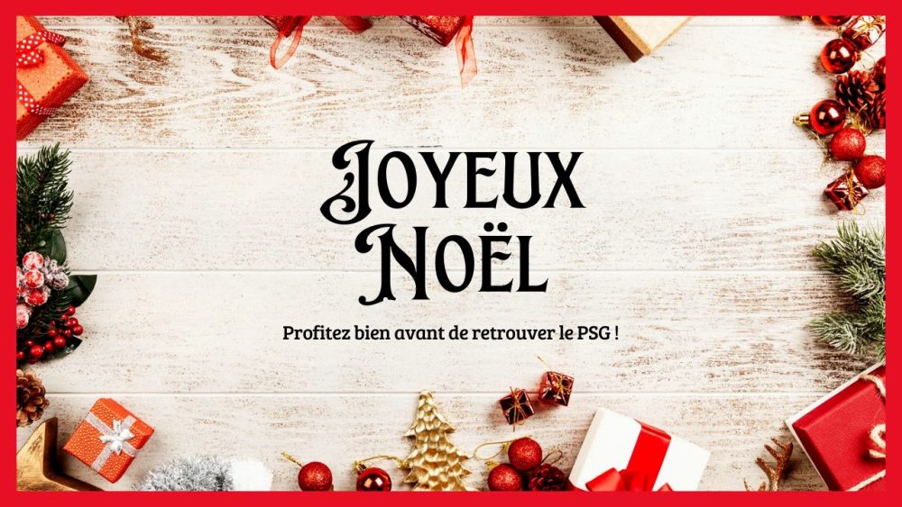 Parisfans vous souhaite un Joyeux Noël !