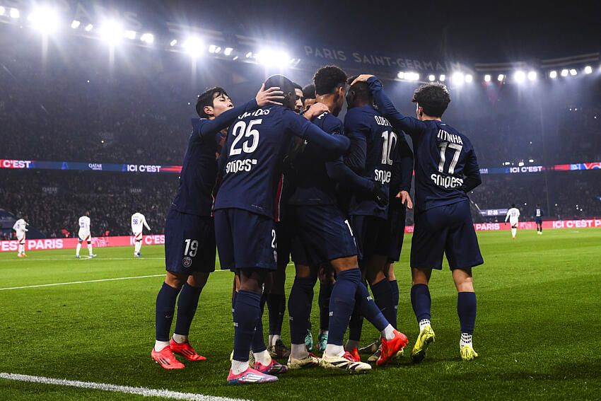 PSG/Lyon - Revivez la victoire et les buts auprès des joueurs parisiens