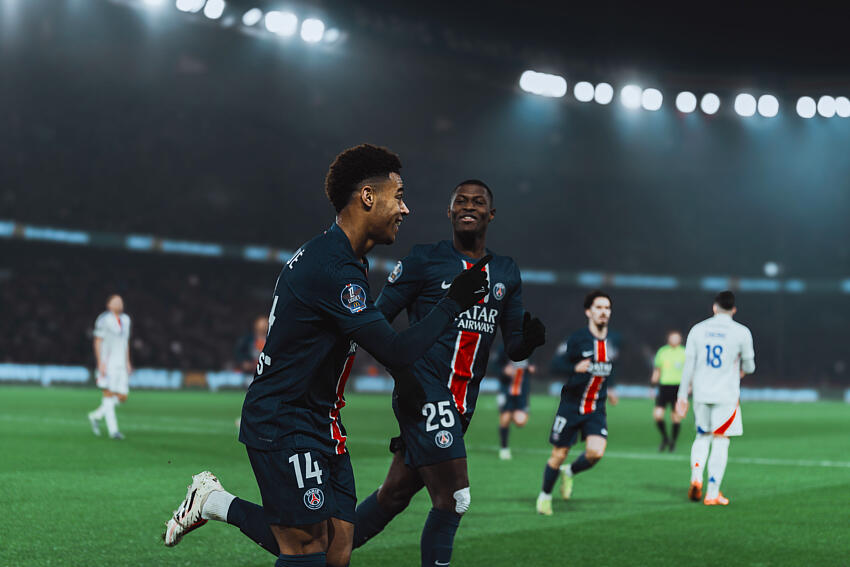 PSG/Lyon - Les mots de Doué après une belle soirée