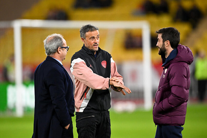 Monaco/PSG - Luis Enrique est heureux et évite l'arbitrage