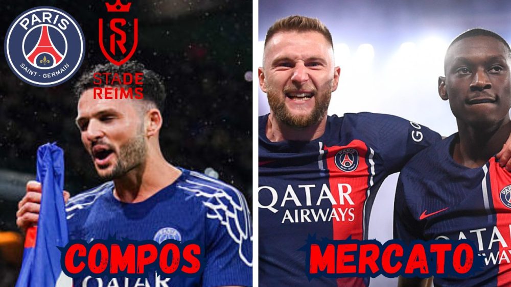 Vidéo - PSG/Reims (l'équipe parisienne) et mercato (Kolo Muani, Skriniar...)