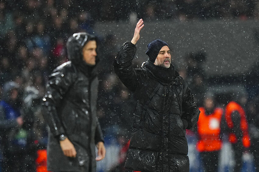 Guardiola PSG/Manchester City