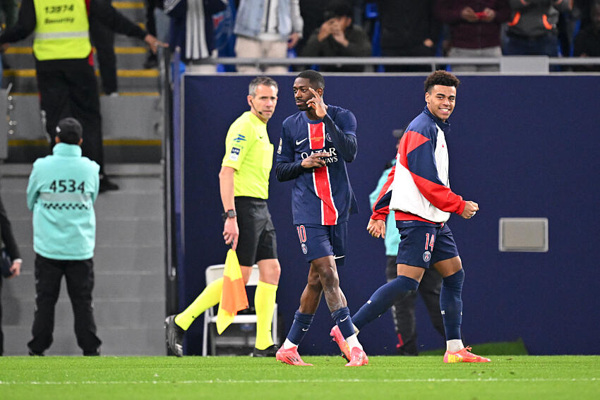 PSG/Monaco - Dembélé savoure et évoque un mois de janvier décisif