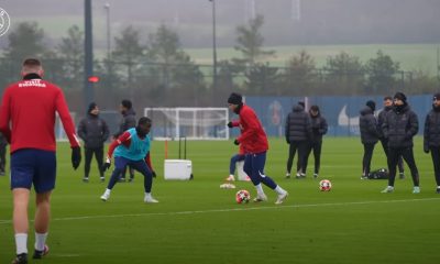 Revivez le 1er entraînement collectif de Kvaratkshelia au PSG