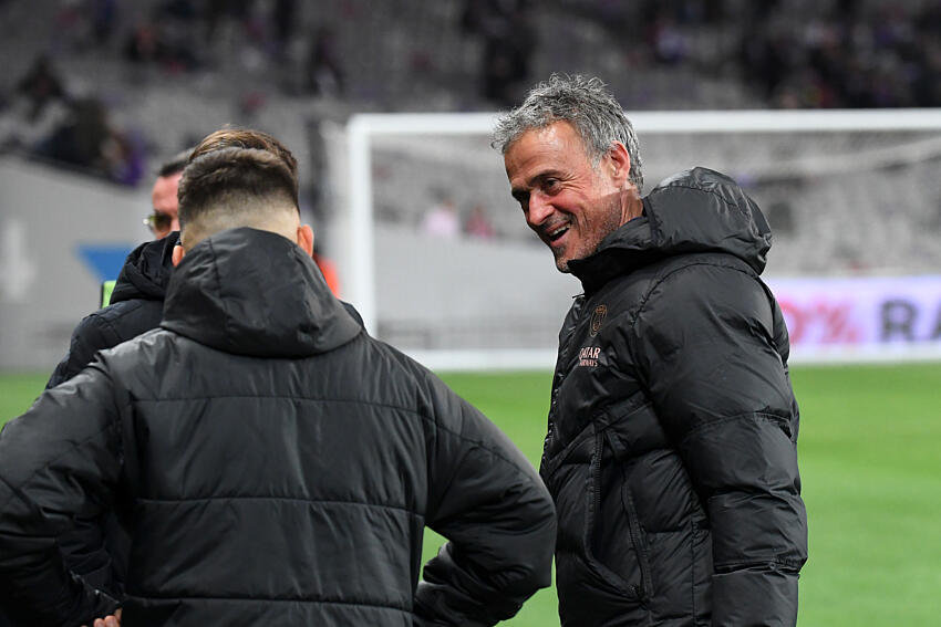 Toulouse/PSG - Luis Enrique "mon équipe montre qu'elle a beaucoup de ressources"