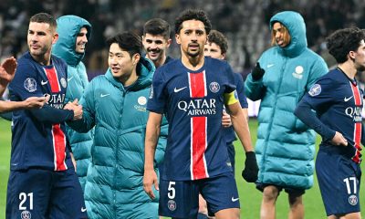 Toulouse/PSG - Revivez la victoire et les buts auprès des joueurs parisiens