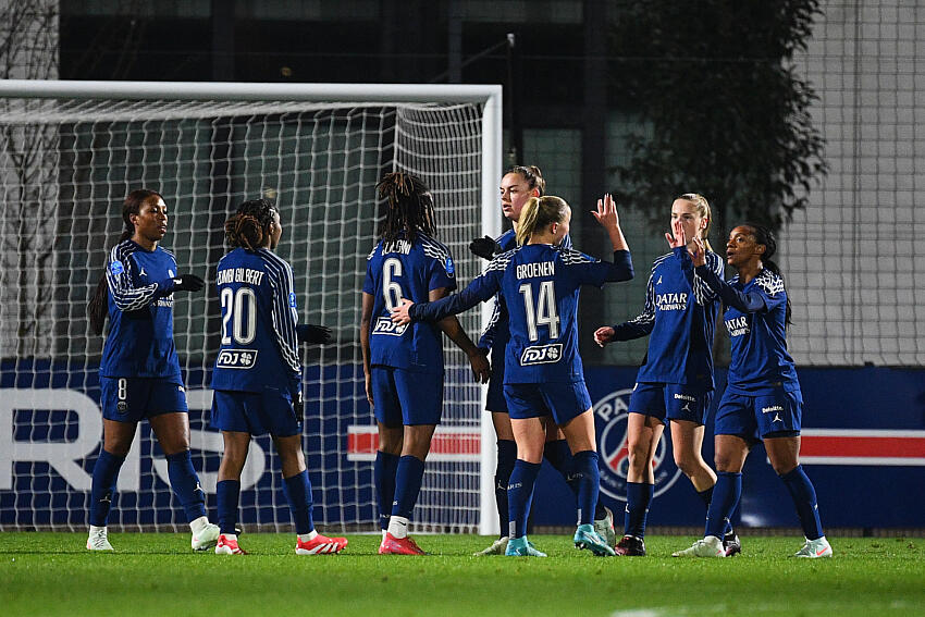 Résumé PSG/Montpellier en vidéo (4-1), les Parisiennes assurent le spectacle