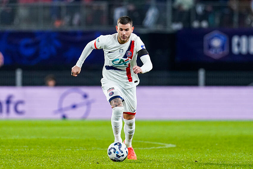 Stade Briochin/PSG - Hernandez "on est dans le bon chemin pour faire de grandes choses."