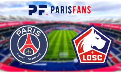 PSG/Lille - Le groupe parisien :