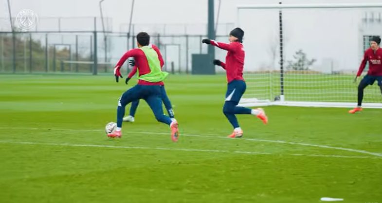 Revivez l'entraînement du PSG ce jeudi auprès des joueurs