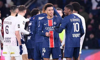 PSG/LOSC: célébration de but