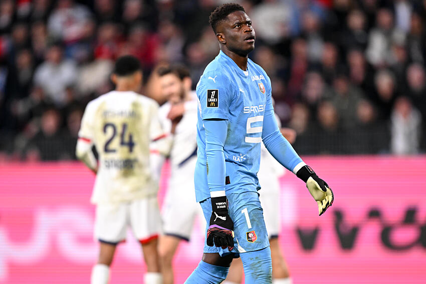 Brice Samba Rennes/PSG