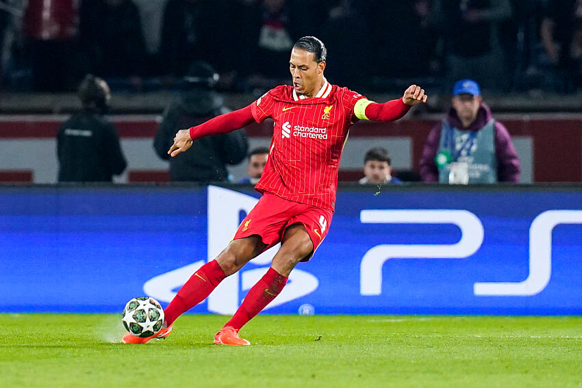 Virgil Van Dijk Liverpool/PSG