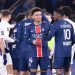 PSG/LOSC: célébration de but